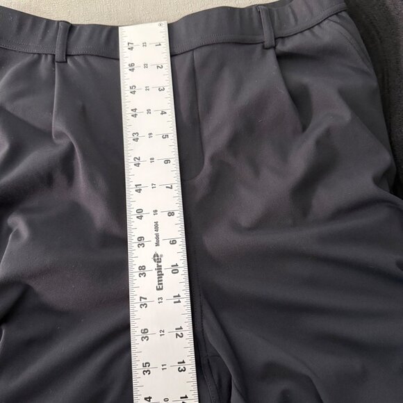 Halara Flex High Waisted Pocket Work Flare Pants Sz Large Tall Pull On Trousers - Picture 11 of 15